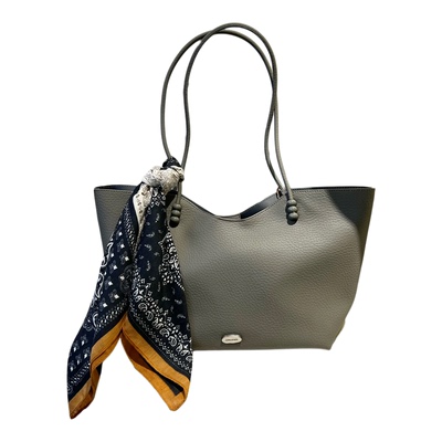 丝巾腋下包大容量通勤单肩托特包