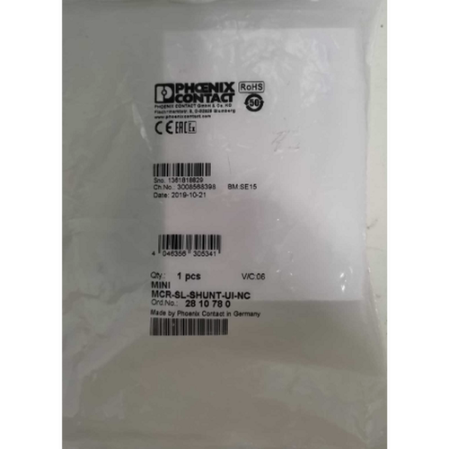 议价菲尼克斯凤凰2810780现货原装正品全新MINI MCR-SL-SHUNT-UI-