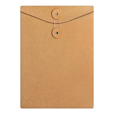 350g加厚空白无字牛皮纸档案袋