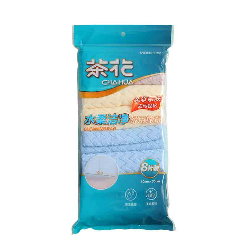 茶花不易沾油洗碗布家务洗碗布