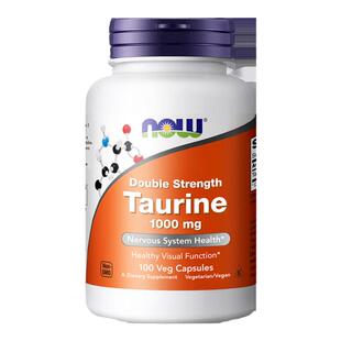 Now/诺奥原装进口牛磺酸氨基酸营养胶囊护眼多功能营养素100粒/瓶