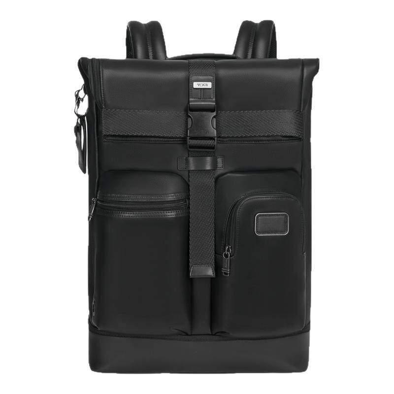 【双11特惠】TUMI/途明DFOFREMONT男士Cypress皮质卷顶双肩包