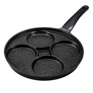 LaCena韩国麦饭石四孔煎蛋锅