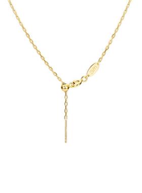 轻奢简约银毛衣链锁骨链