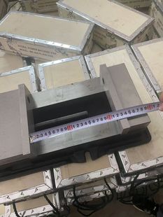 现货角固式 平口钳8寸铣床用虎钳开口宽220mm机用台钳CNC夹具虎钳