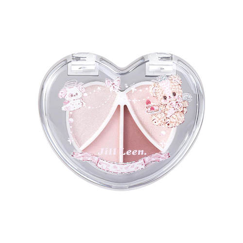 砍妹平替！jillleen四色卧蚕眼影盘 眼睑下至眼角鼻头提亮 宿星