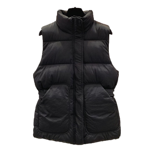 羽绒棉马甲女2025秋冬韩版收腰显瘦无袖背心坎肩短款外套大口袋潮