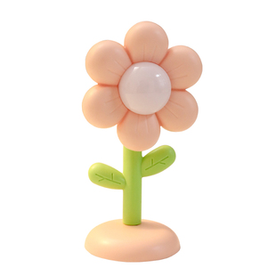 可爱花朵小夜灯卧室床头睡眠灯宿舍迷你台灯桌面装饰摆件生日礼物