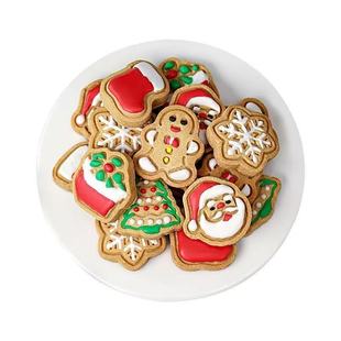 圣诞饼干手工曲奇姜饼人幼儿园卡通独立包装礼品盒节礼物有趣节日