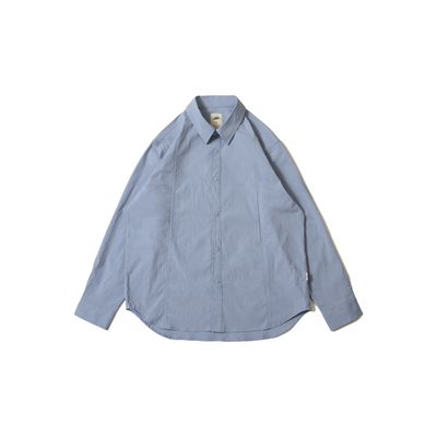 ATGM日系微褶长袖衬衫极简易打理