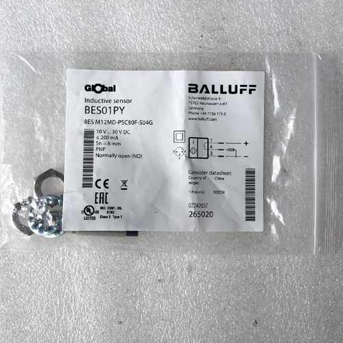 BES01PY BES M12MD-PSC80F-S04G 巴鲁夫 接近开关 工业传感器