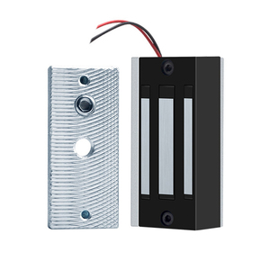 12V24V60KG小型微型磁力锁电磁锁密室逃脱门禁反馈明装暗装挂装