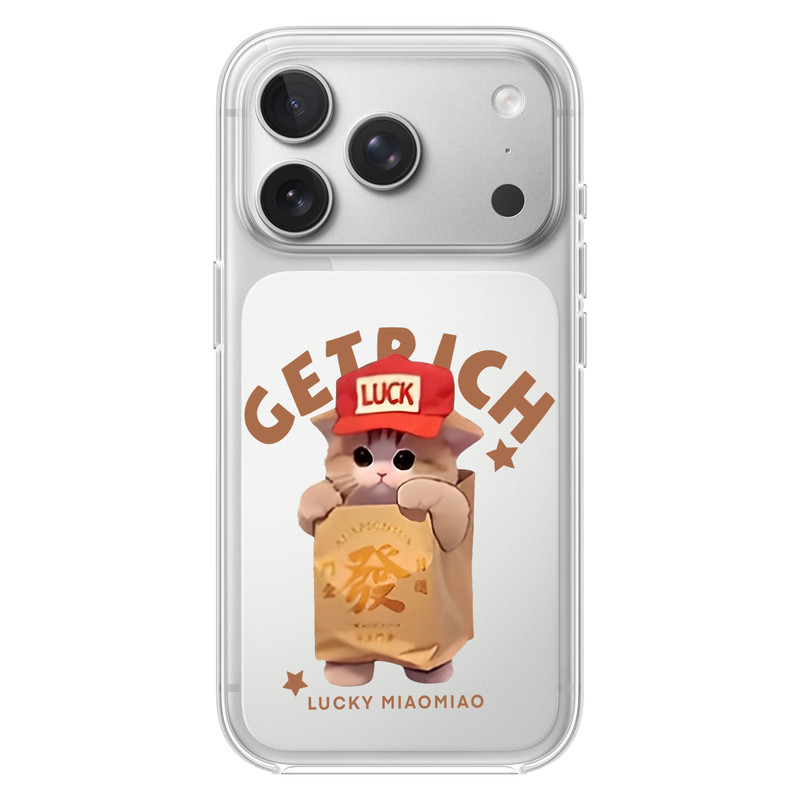 外卖猫咪狗狗适用于苹果18PROMAX透明手机壳可爱iPhone17PROMAX情侣16PRO卡通15VIVOOPPO1