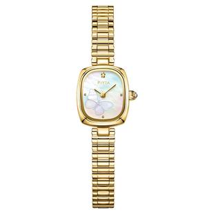 飞亚达新款复古小金表女款手表专柜同款石英表精致小巧送女友礼物