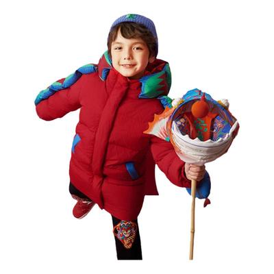 年衣儿童羽绒服中长款加厚