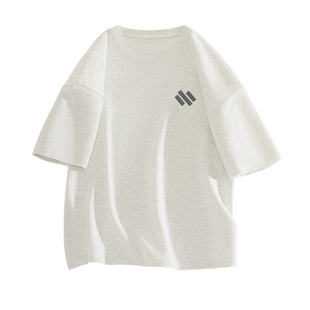 真维斯纯棉短袖t恤男夏青少年2026新款男士上衣简约百搭半袖男款Q