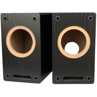 3寸3.5寸迷宫木质全频音箱 空箱体 索威 惠威 莞音 圆形喇叭外壳