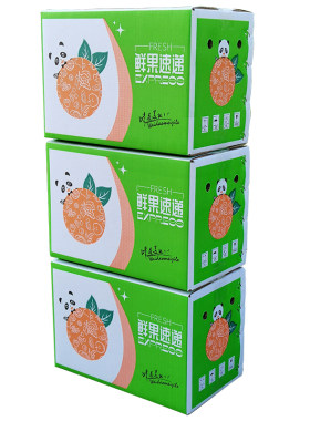 加厚加硬7mm五层水果快递包装箱