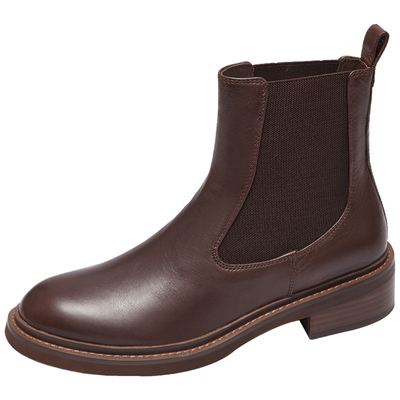 莱尔斯丹粗跟切尔西靴短筒女靴