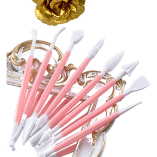 花样馒头包子面食模具8件套雕刻刀防滑雕刻笔翻糖Diy烘焙厨房工具