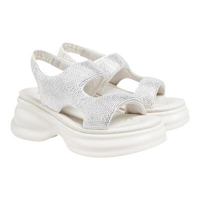 运动休闲凉鞋潮流一字带罗马凉鞋