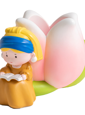 创意珍珠女孩桌面笔筒实用礼物