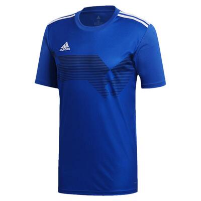 天朗足球adidas跑步短袖足球服