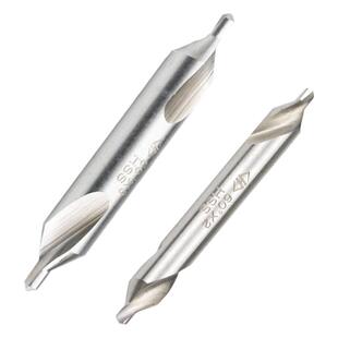钢件专用中心钻60度A形数控车床高速钢中心钻螺旋槽B型定心钻头