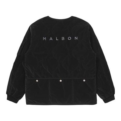 2025秋冬韩国malbon高尔夫男装时尚运动保暖羽绒棉服长袖夹克外套