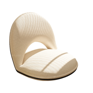 三梦榻榻米靠背椅飘窗坐垫懒人沙发椅可折叠学生床上座椅客厅坐垫