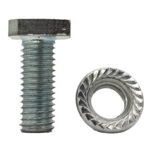 m10*25国标方形调节器专用T型螺丝铁镀锌40型材铝槽铝合金T形螺栓