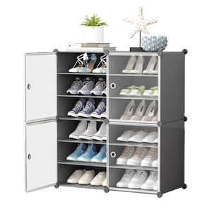 简易鞋架子门口家用多层2026新款爆款大容量防尘收纳宿舍卧室鞋柜