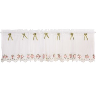 【成品】美式乡村地中海北欧蕾丝小窗帘半帘纱帘遮挡帘幔头帘头