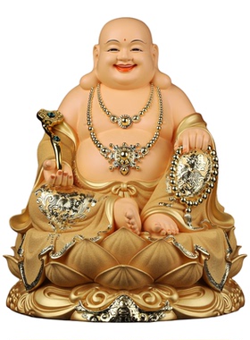 全堂佛释迦摩尼地藏王观音菩萨弥勒佛佛堂寺庙家用供奉摆件沙树脂