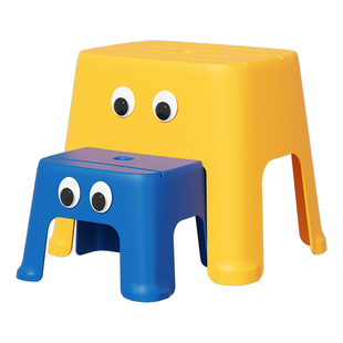 儿童阶梯凳楼梯塑料小凳子加厚家用矮宝宝洗手台阶垫脚凳脚踏踩脚