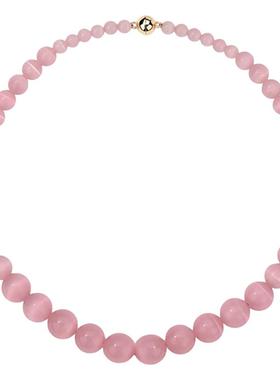 Bolero冰川蓝猫眼石项链2025新款