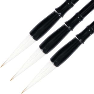 六品堂得心应手狼毫书法羊毫国画湖笔兼毫中楷小楷成人欧楷初学者练字专用书写楷书毛笔套装