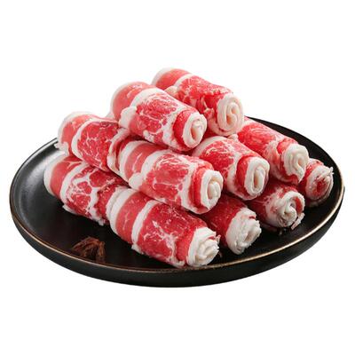 澳洲原切谷雪花肥牛卷寿喜烧商用