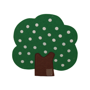 毛毡板水果切切乐婴儿围栏DIY果蔬摘摘乐儿童益智玩具趣味毛毡板