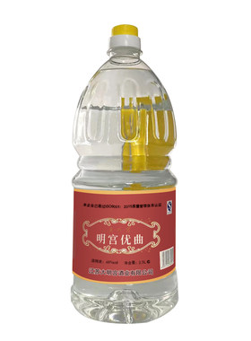 明宫优曲纯粮食酒46度浓香型白酒