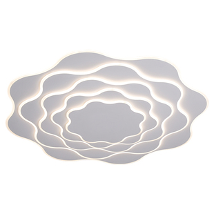 客厅灯现代简约大气花朵大厅吸顶灯极简led护眼广东中山新款灯具