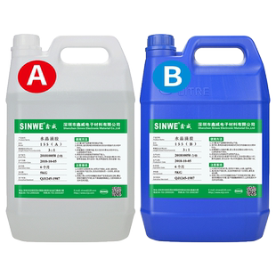 环氧树脂AB胶全透明水晶滴胶DIY河流桌模具桌子硬胶快干手工软胶