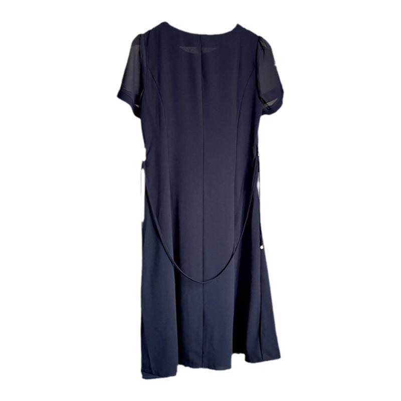 高端妈妈收腰显瘦中长款减龄裙子