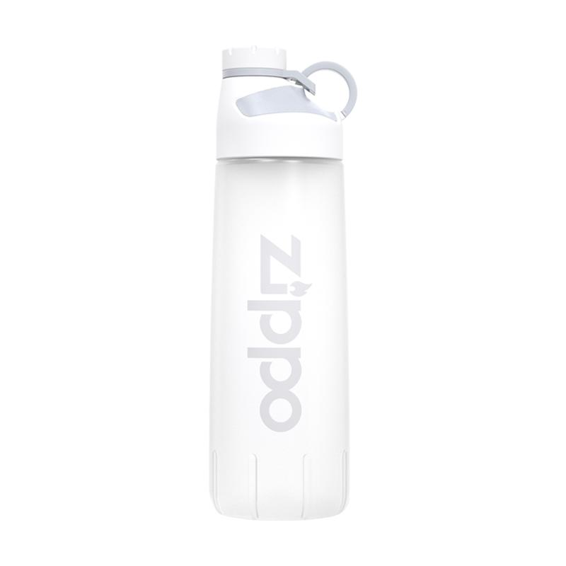 zippo大号户外水壶便携健身塑料