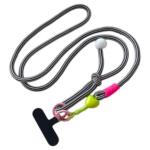 可调节手机挂绳多巴胺爱心拼接背带绳子挎包替换带加粗结实耐用斜挎可背挂件挂脖子吊绳女户外防丢防摔防盗壳