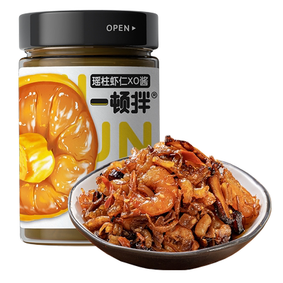 一顿拌瑶柱虾仁XO酱拌饭好酱