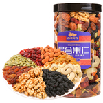 西域美农每日坚果混合坚果仁干果类500g罐装儿童零食健康营养组合