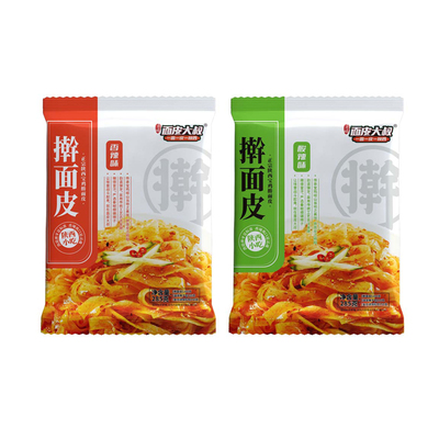 陕西宝鸡擀面皮香辣味酸辣味