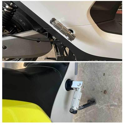 适用于九号电动车新款猎户座Dz110P改装脚蹬堵头中轴踏板孔塞配件