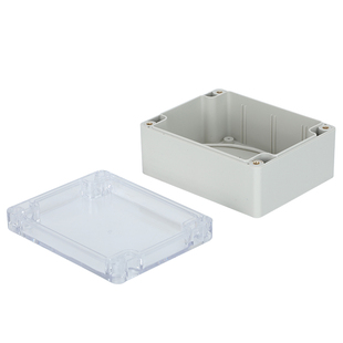 塑料电源户外防水盒安防监控透明盖接线盒开关按钮盒塑料仪表外壳